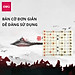 Bàn cờ tướng Deli bằng giấy kèm quân cờ nhựa giúp phát triển trí tuệ - 9565