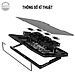 Đế Tản Nhiệt Laptop, Máy Tính Xách Tay Besti BTY02 , Có Đèn Led Cực Đẹp, 6 Quạt Giúp Làm Mát Nhanh Bảo Vệ Máy Tính Mà Không Gây Ồn Thích Hợp Cho Nhiều Loại Laptop - Hàng Chính Hãng