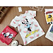 Áo thun bé gái 2-12 tuổi hình ngộ nghĩnh, Áo cộc tay cho bé hàng xuất vải cotton co giãn thấm hút mồ hôi