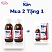 Combo 2 Siro Kan ImunoGlukan chai 120ml hỗ trợ miễn dịch nâng cao sức đề kháng cho bé