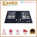 Bếp gas âm Kanzo KZ-ECO-9999-GA 2 Mâm - Germany Technology - Tích hợp cảm biến- Ngọn lửa xanh - Hàng chính hãng