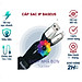 Cáp Sạc Nhanh Baseus Horizontal Data Cable - Dùng Cho iPhone iPad - Trang Bị Đèn Led - Công Nghệ Chống Đứt Gãy SR - Hàng Chính Hãng