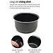 Nồi cơm điện Locknlock EJR346BLK (Giữ ấm 24h - 5 chế độ nấu - lòng nồi chống dính) 1.2 Lít - Black - Hàng chính hãng