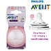 Núm Ty Philips Avent - Núm Vú Philips Avent - Thay Bình Sữa dòng Natural - Đủ Size 1 / 2 / 3 / 4 / Y Lỗ - Tặng 1 Khăn Sữa Gạc Vải thương hiệu Unmei