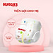 Tã/bỉm quần Huggies Skin Care Super Jumbo XL60+4
