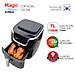 Nồi chiên không dầu kết hợp hấp Magic Korea A700 7L - Hàng chính hãng