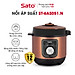 Nồi áp suất đa năng SATO 6AS051.N 6.0L - Nồi áp suất đa chức năng : nấu cơm, nấu cháo, hầm gân, ninh, súp, hấp, giữ ấm ... Dung tích : 6.0 lít phù hợp gia đình 4 - 6 người - Miễn phí vận chuyển toàn quốc - Hàng chính hãng