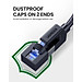 Cáp mạng Cat8 đúc sẵn bọc dù dài 10M Ugreen 30795 hàng chính hãng