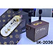 Loa Bluetooth Karaoke  QIXI SK-2036 , Tặng Kèm 2 Micro Không Dây Cao Cấp , Hát Karaoke Nghe Nhạc Bass mạnh -Hàng Chính Hãng