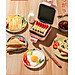 Máy Nướng Bánh Mì Sandwich Bánh Kẹp Đa Năng Dễ Sử Dụng, Rán Trứng, Rán Thịt Chống Dính Tuyệt Đối - Hàng chính hãng