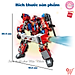 Đồ chơi lắp ráp xếp hình Robot Qman 1416 – Chiến binh Sao hỏa rực rỡ (498 mảnh ghép) - Dành cho bé trai từ 6 tuổi