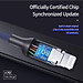 Dây cáp MFI sạc nhanh Rockspace A1 dành cho iphone - Hàng chính hãng