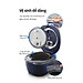 Nồi cơm điện cao tần Locknlock IH pressure rice cooker EJR526GRY (1.8 Lít)- Hàng chính hãng
