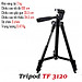 Gậy Chụp Hình, Chụp ảnh 3 chân Tripod 312O Cao cấp - Tặng Kẹp Smartphone