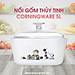 NỒI GỐM THỦY TINH CHỊU NHIỆT Corelle CORNINGWARE -PHIÊN BẢN GIỚI HẠN SNOOPY 5L hàng chính hãng