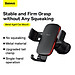 Bộ Đế Giữ Điện Thoại Khóa Tự Động Gắn Trên Ô Tô Baseus Metal AgeⅡ Gravity Car Mount-Hàng chính hãng