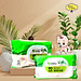 Combo 4 Gói Khăn Ướt Yuniku 90 Tờ Không Hương ( 90 tờ x 4 )