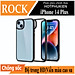 Ốp lưng chống sốc viền cao su cho iPhone 14 Plus (6.7 inch) thiết kế mặt lưng trong suốt Hiệu Rock hybrid Protective Case (độ đàn hồi cao, bảo vệ toàn diện, tản nhiệt tốt) - hàng nhập khẩu