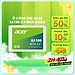 Ổ cứng SSD Acer SA100 SATA 3 3D NAND 120GB - 1920GB - Hàng chính hãng