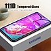 Miếng dán kính cường lực full màn hình 111D cho Samsung Galaxy A20s hiệu HOTCASE mỏng 0.3mm, độ cứng 9H - Hàng nhập khẩu