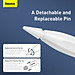 Bút cảm ứng Baseus Smooth Writing Capacitive Stylus dùng cho iPat Pro/ Smartphone/ Tablet Android (Active + Passive Version, Magnetic Adsorption, Tilt &amp; Strength sensitive) - Hàng Chính Hãng