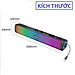 Loa thanh vi tính E1411 led RGB cho máy tính Laptop hàng nhập khẩu