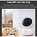 Camera Xiaomi 360 Imilab Home Security Chất Lượng Cao 1296x2304, Đàm Thoại 2 Chiều, Chế Độ Hồng Ngoài Ban Đêm, Chế Độ Chống Trộm - Hàng chính hãng