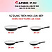 Chảo từ Rapido đáy chấm RP-RD2 dùng cho mọi loại bếp - (24-26-28-30cm) - HÀNG CHÍNH HÃNG