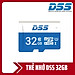 Thẻ nhớ Mirco SD DSS 64G - 32GB Class 10 chuyên ghi hình cho các dòng camera IP, điện thoại, máy ảnh, máy tính bảng - hàng chính hãng