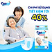 Miếng Lót Tiết Kiệm/ Lót Bổ Sung Canny - Mặc Cùng Tã Dán/Tã Quần Cho Người Lớn (20 miếng/gói)