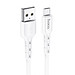 Cáp sạc nhanh 2.4A Hoco DU01 kết nối Micro truyền data nhanh chóng cho Android dài 1M - Hàng chính hãng
