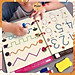 Tập tô vẽ thông minh xóa được - đồ chơi giáo dục toàn diện Montessori cho bé