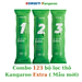 Combo 2 bộ lọc thô 123 + 2 lõi số 1 (4 lõi số 1, 2 lõi số 2, 2 lõi số 3) cho máy Kangaroo hàng chính hãng