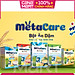 Bột ăn dặm tốt cho bé Nutricare Metacare 4 gói vị mặn (200g)