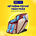 Ghế massage toàn thân KLC K6688, công nghệ nhiệt hồng ngoại kết hợp con lăn 4D, chất da cao cấp