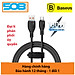 Cáp sạc nhanh, truyền dữ liệu Ba-se-us Pudding Series Fast Charging Cable USB to Type-C 100W - Hàng chính hãng