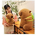 Gấu Bông Chuột Capybara Đeo Túi Rùa - Capybara Đáng Yêu Quà Tặng Bạn Gái Đồ Chơi Nhồi Bông Cao Cấp