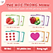 Flashcard Cho Bé - Bộ 100 Thẻ Học Thông Minh Giáo Giục Sớm Glenn Doman size A5 15x21cm song ngữ Anh Việt - Lalala Baby