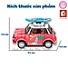 Đồ chơi lắp ráp xếp hình SEMBO BLOCK Famous Car - Xe mini đáng yêu - Dành cho bé từ 6 tuổi