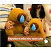 Gấu bông CAPYBARA chảy nước mũi dễ thương đáng yêu siêu hot size 25cm - Hàng chính hãng