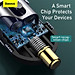 Tẩu sạc Baseus Share Together Extention Car Charger 120W nhanh mở rộng 4 Port- Hàng chính hãng