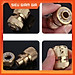 Bộ dây vòi xịt nước rửa xe, tưới cây . tăng áp 3 lần, loại 3m, 5m 206236Sđầu đồng, cút đồng, d.vàng