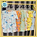 COMBO 3 bộ Quần áo Tole Lanh Bé Trai | Mẫu đùi Tay Ngắn cài 2 nút trước | Size 1-16 cho bé 5-55kg | Hàng Việt Nam chất lượng
