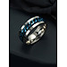 Nhẫn nam titanium vòng xoay BHN77