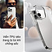Ốp lưng cho iPhone 14 promax/ 13 promax/ 12 promax/ 11 promax/ Xsmax/ XS/ 8plus/ 7plus trong suốt chống sốc đệm khí cao cấp - hàng chính hãng