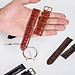 Dây đồng hồ nam da cá sấu đốt tre Bụi Leather D103 - Hàng khâu tay thủ công cao cấp - Bảo hành 12 tháng