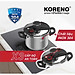 Nồi áp suất inox 304 KORENO thiết kế an toàn dung tích 5L,7L nấu bếp từ,bếp hồng ngoại, bếp ga hàng chính hãng.