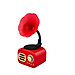 Loa Nghe Nhạc Kết Nối Bluetooth Huqu HQ-BT Hình Bông Hoa -Hỗ Trợ Nghe Đài FM- Hàng Chính Hãng