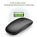 Chuột Không Dây Sạc Pin 2.4GHz PIX-LINK P1 Siêu Mỏng Không Gây Tiếng Ồn Sạc 1 Lần Dùng 1 Tuần Cho Laptop Macbook PC Tivi - Hàng Chính Hãng