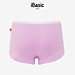 Hộp 3 quần lót bé gái cotton boyshort hoạ tiết iBasic PANG020